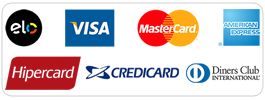 Aceitamos Cartões